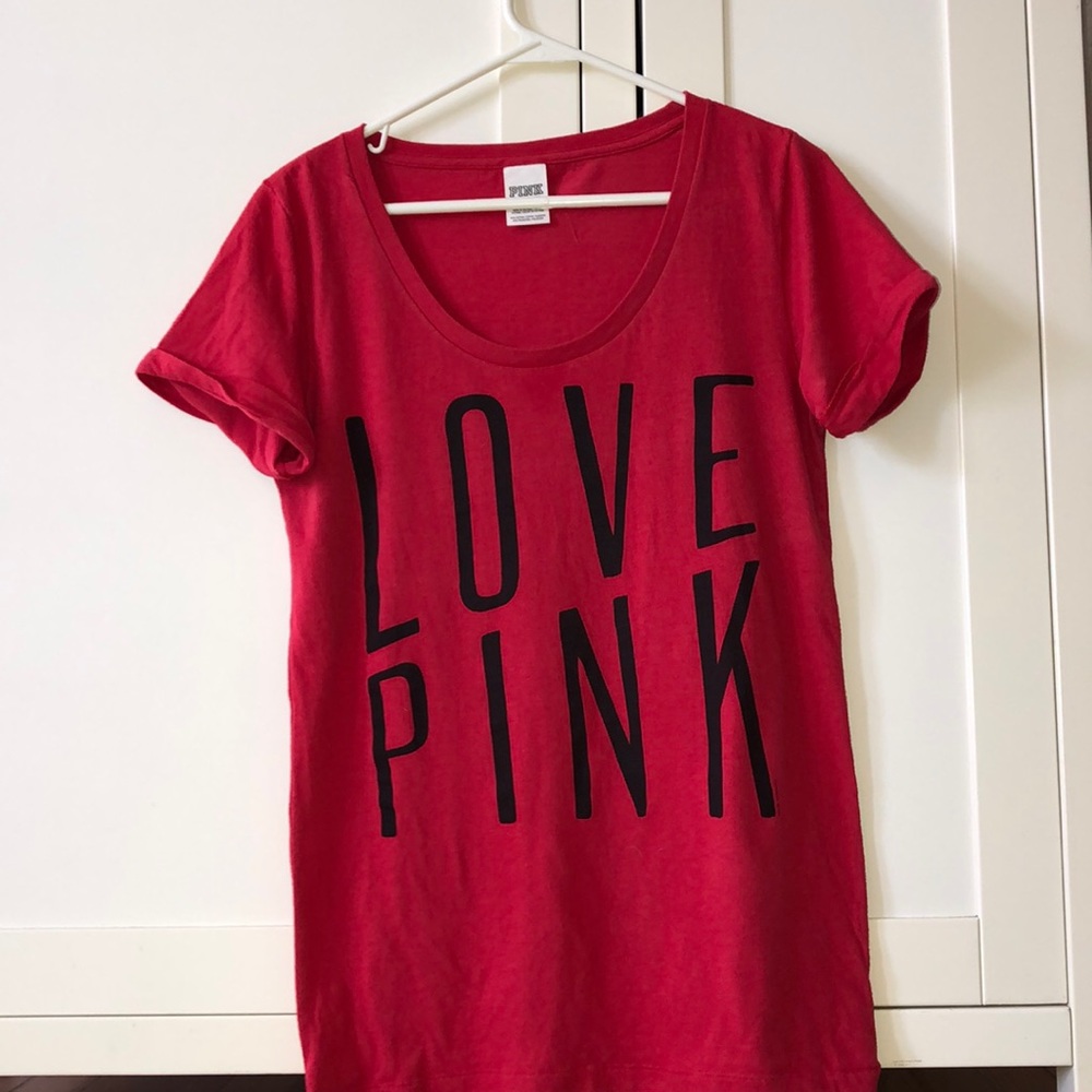 Red Love Pink T-shirt